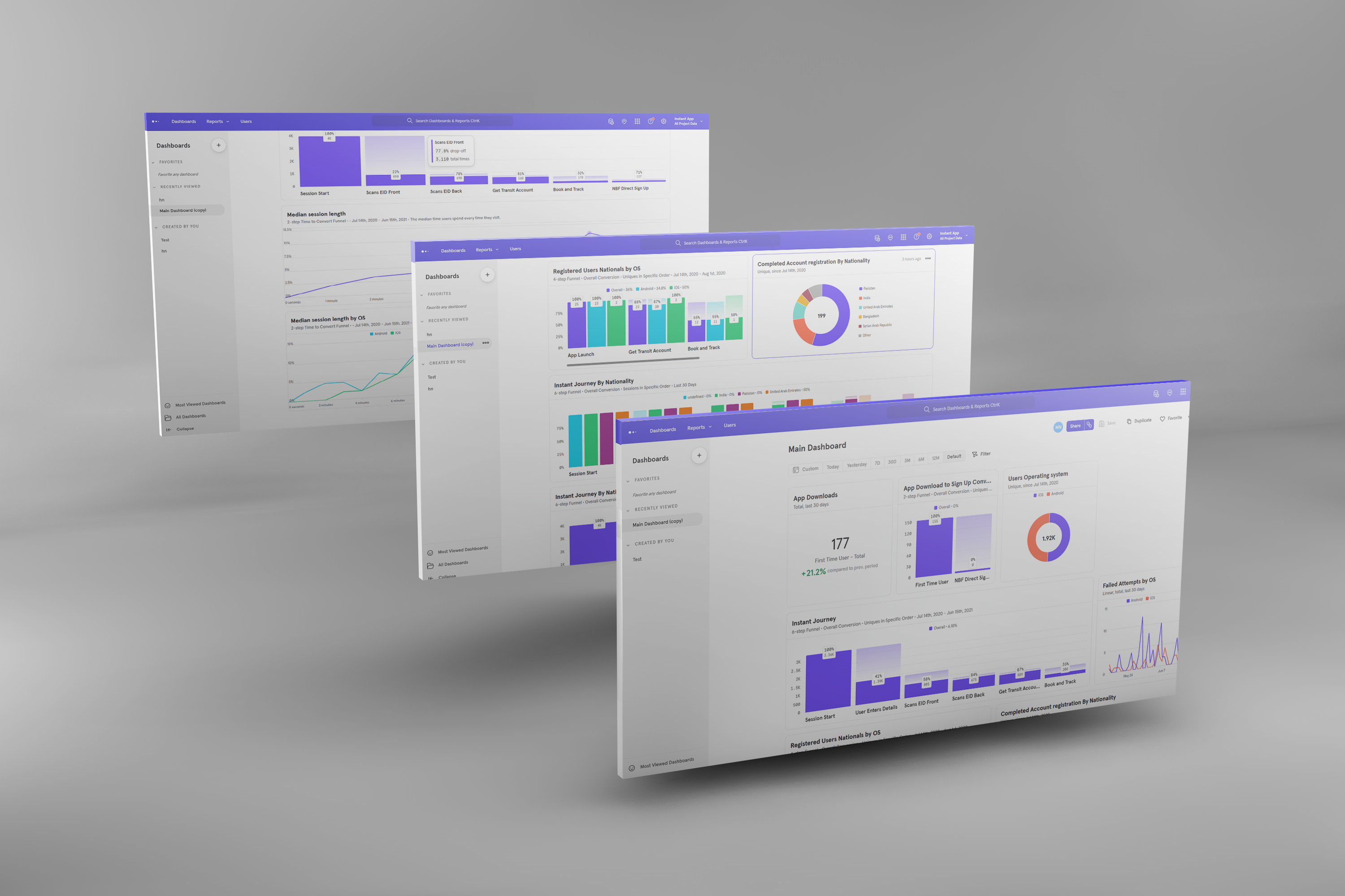 Mixpanel Mockup